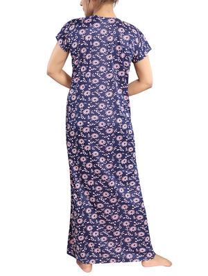 floral nightwear gown - 15436795 - Standard Image - 3
