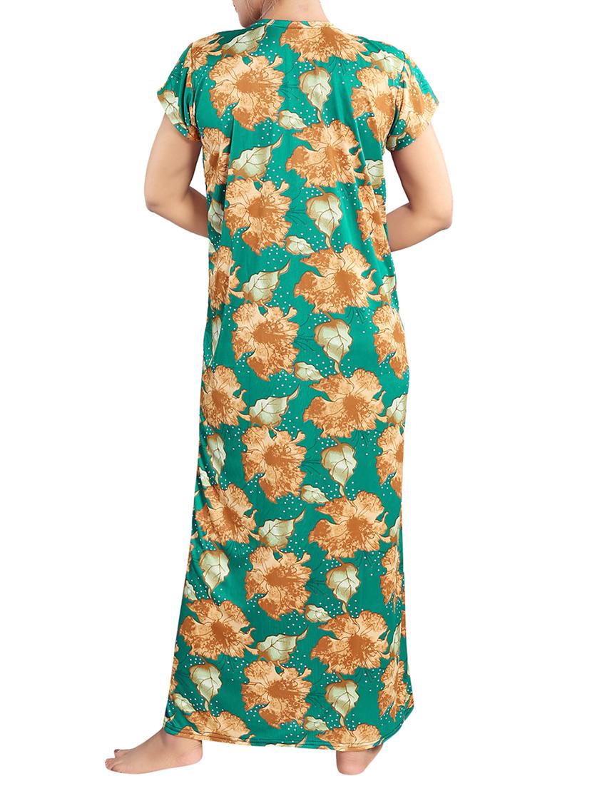 floral nightwear gown - 15436797 - Zoom Image - 3