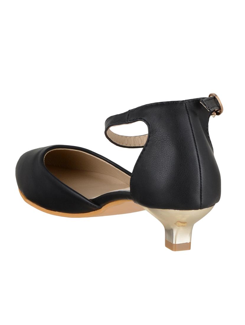 black ankle strap sandals - 15436994 - Zoom Image - 3