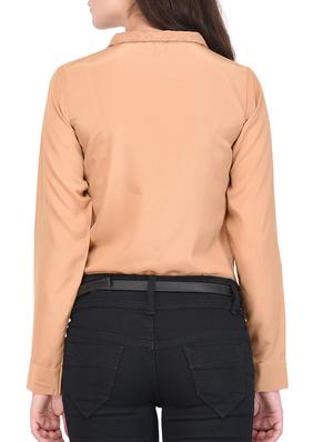 floral lace long sleeved shirt - 15438041 - Standard Image - 3