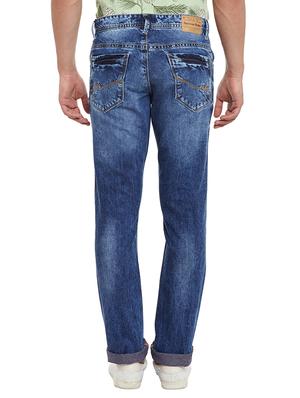 blue denim washed jeans - 15438079 - Standard Image - 3