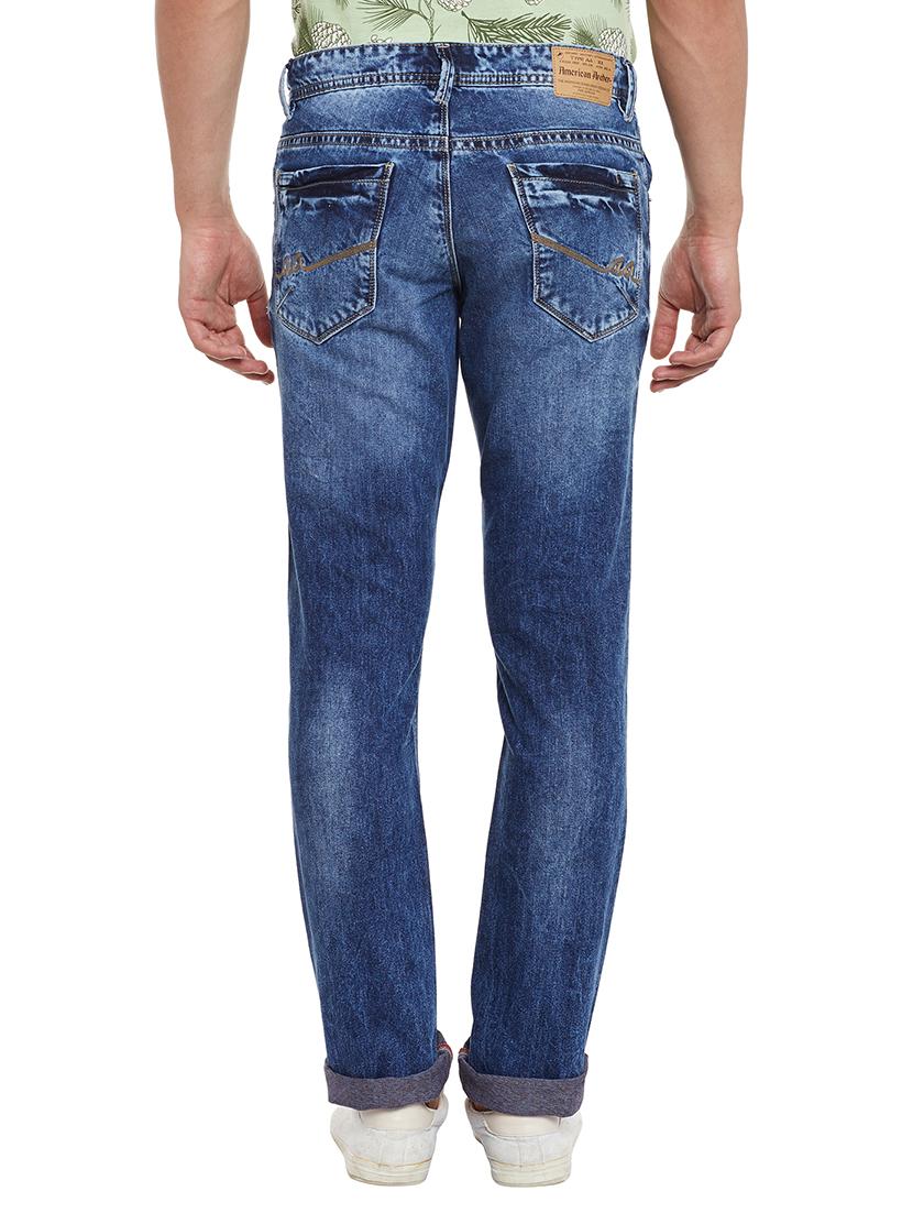 blue denim washed jeans - 15438079 - Zoom Image - 3
