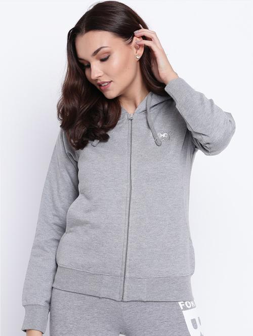 embroidered hooded sweatshirt - 15440741 - Standard Image - 1