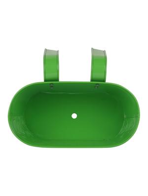 wonderland ( set of 2 ) 12 inch self embossed railing planters in green - 15440918 - Standard Image - 6