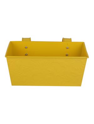 wonderland (set of 2) 12 inch rectangle shape self embossed in yellow - 15440921 - Standard Image - 3