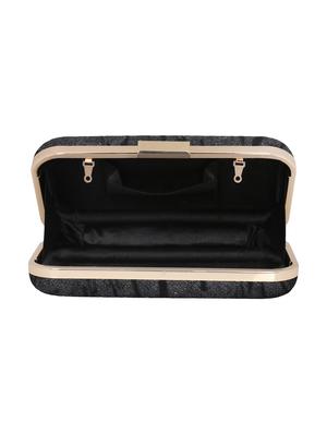 grey shimmer box clutch - 15441127 - Standard Image - 3