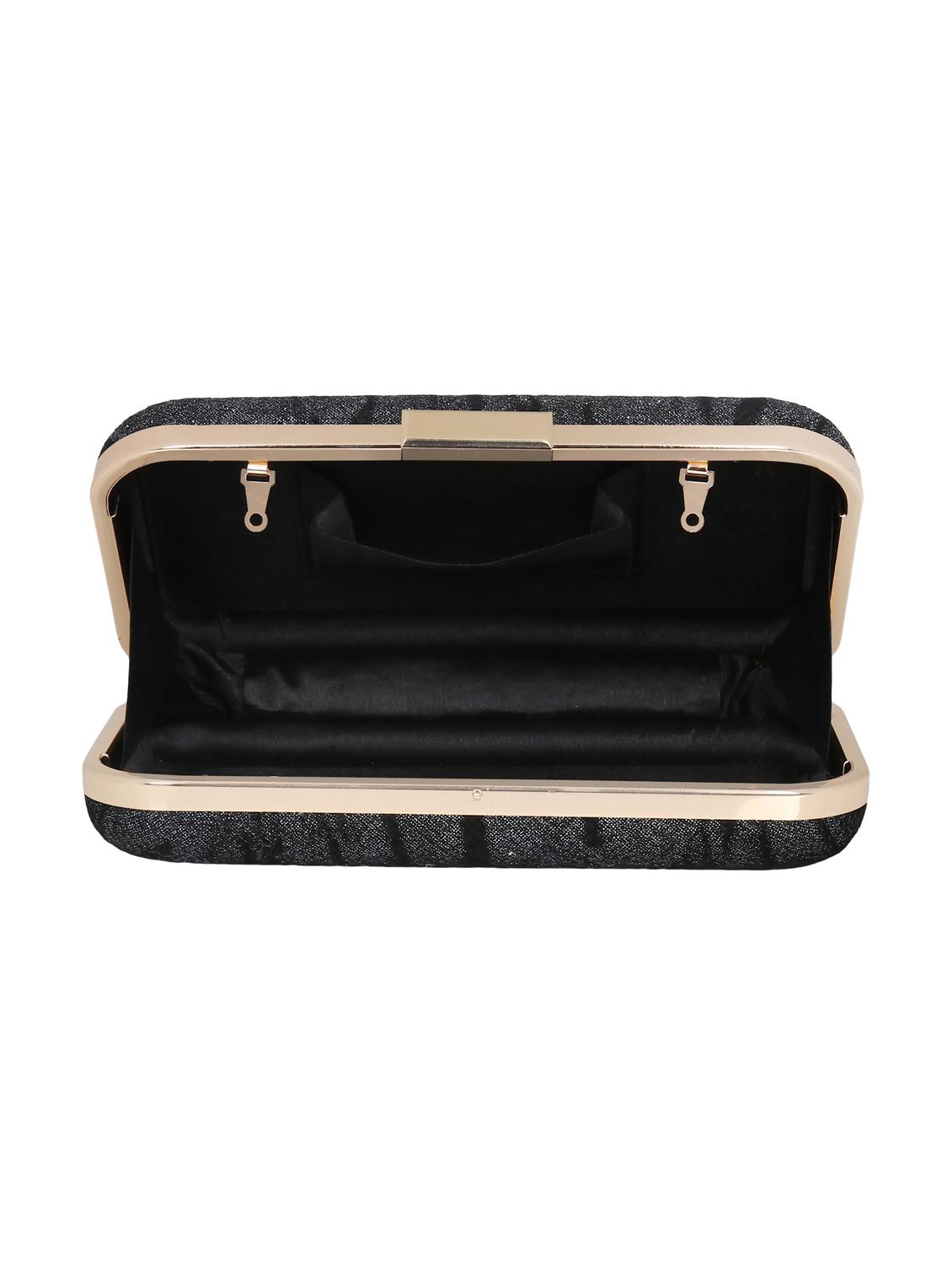 grey shimmer box clutch - 15441127 - Zoom Image - 3