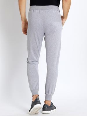 grey cotton joggers - 15441349 - Standard Image - 3