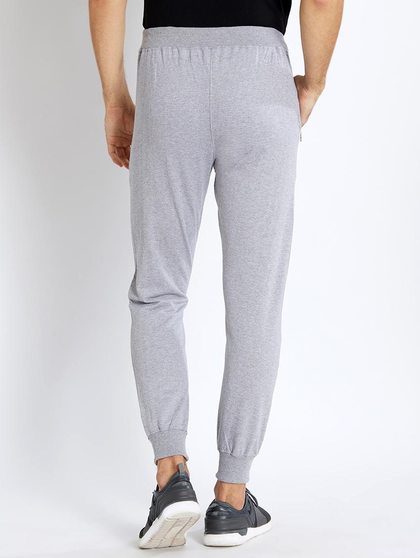 grey cotton joggers - 15441349 - Zoom Image - 3