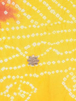 multi colored art silk bandhani dupatta - 15444186 - Standard Image - 3