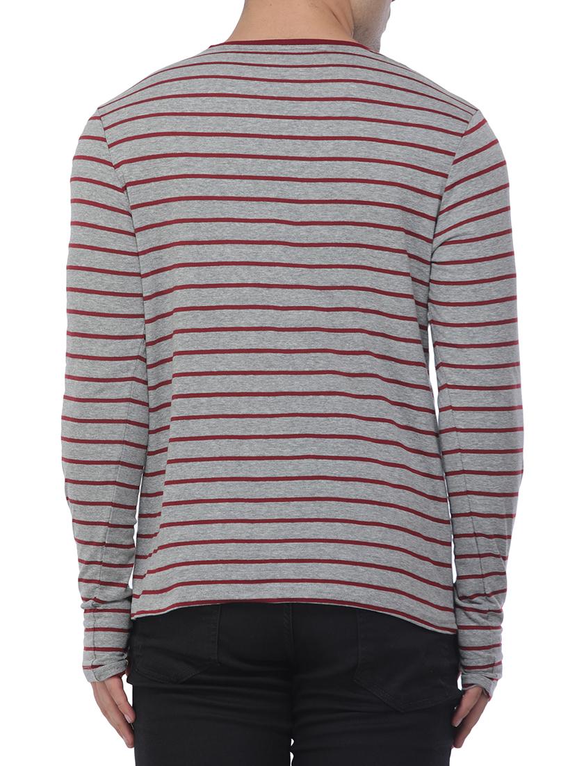 grey cotton blend thumbhole t-shirt - 15444919 - Zoom Image - 3