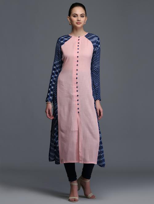 straight printed kurta - 15445046 - Standard Image - 1