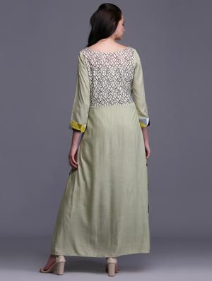 High slit printed kurta - 15445096 - Standard Image - 3