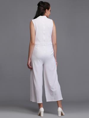 full leg layered jumpsuit - 15445231 - Standard Image - 3