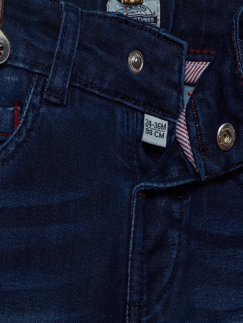 dark blue denim washed jeans - 15448644 - Zoom Image - 3