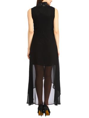 sequin detail asymmetric dress - 15450820 - Standard Image - 3