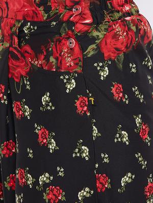 floral straight palazzo - 15452485 - Standard Image - 6