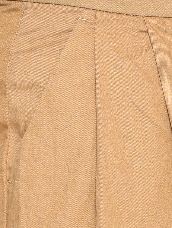 Flared fit pleated trouser - 15453231 - Zoom Image - 3