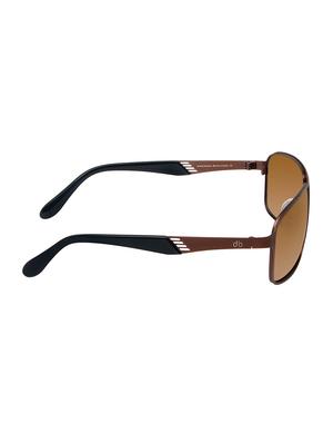 David Blake Brown Rectangular Polarized UV Protection Sunglass - 15454880 - Standard Image - 3