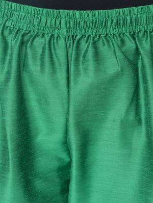 Angrakha with block printed palazzo - 15456328 - Standard Image - 6