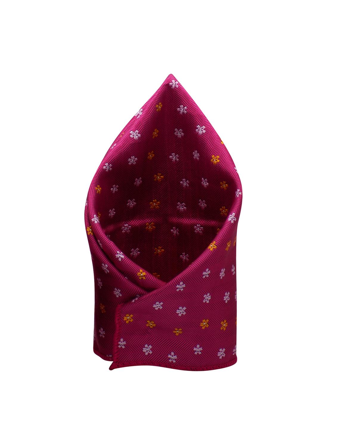 pink micro fiber tie & pocketsquare - 15457458 - Zoom Image - 3