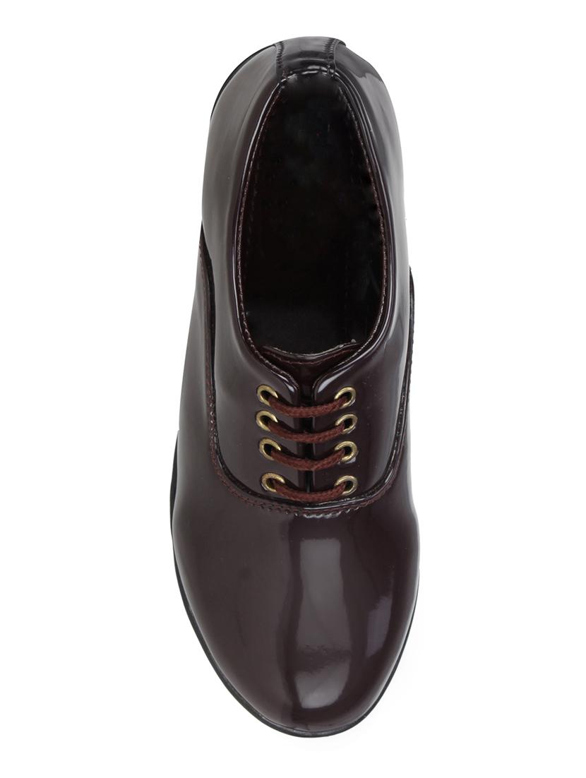 brown lace-up formal shoes - 15458516 - Zoom Image - 3