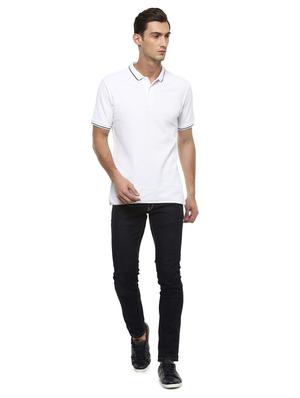 white polo t-shirt - 15459066 - Standard Image - 3