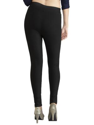 eyelet lace-up solid jegging - 15462476 - Standard Image - 3