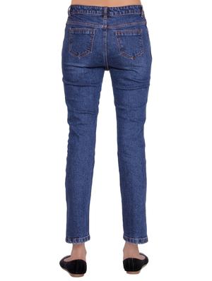 stone washed frayed jeans - 15467201 - Standard Image - 3