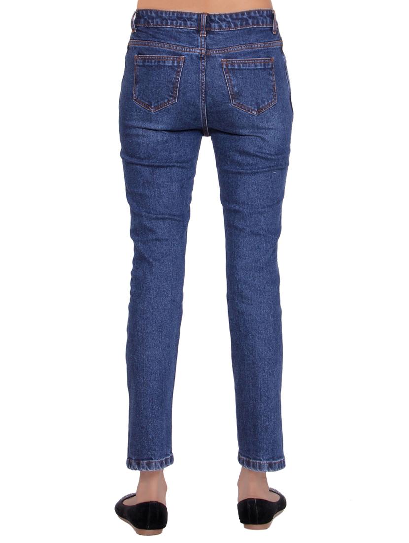 stone washed frayed jeans - 15467201 - Zoom Image - 3
