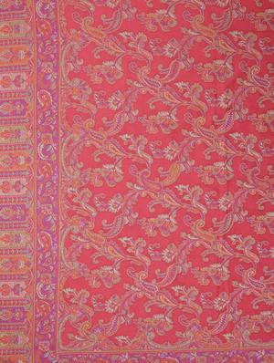 paisley jacquard pashmina shawl - 15468062 - Standard Image - 3