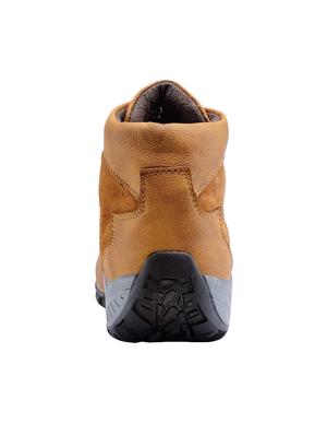 tan leather high ankle boots - 15468088 - Standard Image - 3