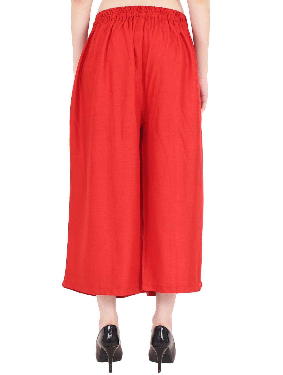 tie knot waist straight palazzo - 15469097 - Zoom Image - 3