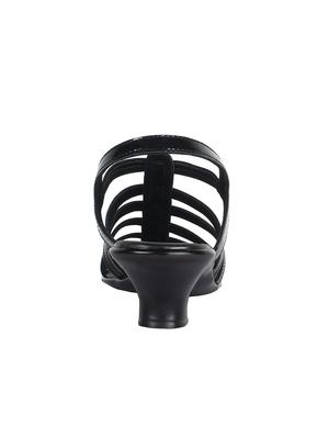 black back strap sandals - 15469889 - Standard Image - 3