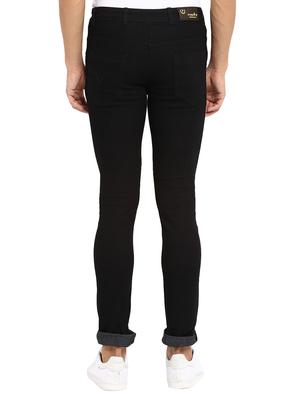 black cotton plain jeans - 15469956 - Standard Image - 3