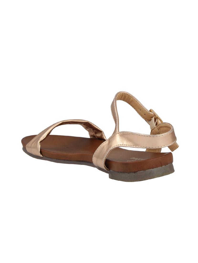 gold back strap sandals - 15472997 - Zoom Image - 3
