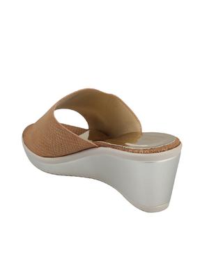 tan slip on wedges - 15473021 - Standard Image - 3