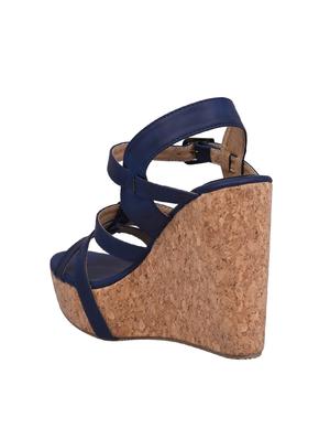 blue platforms wedges - 15473038 - Standard Image - 3