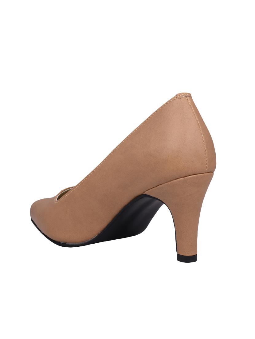 beige slip on pumps - 15473045 - Zoom Image - 3