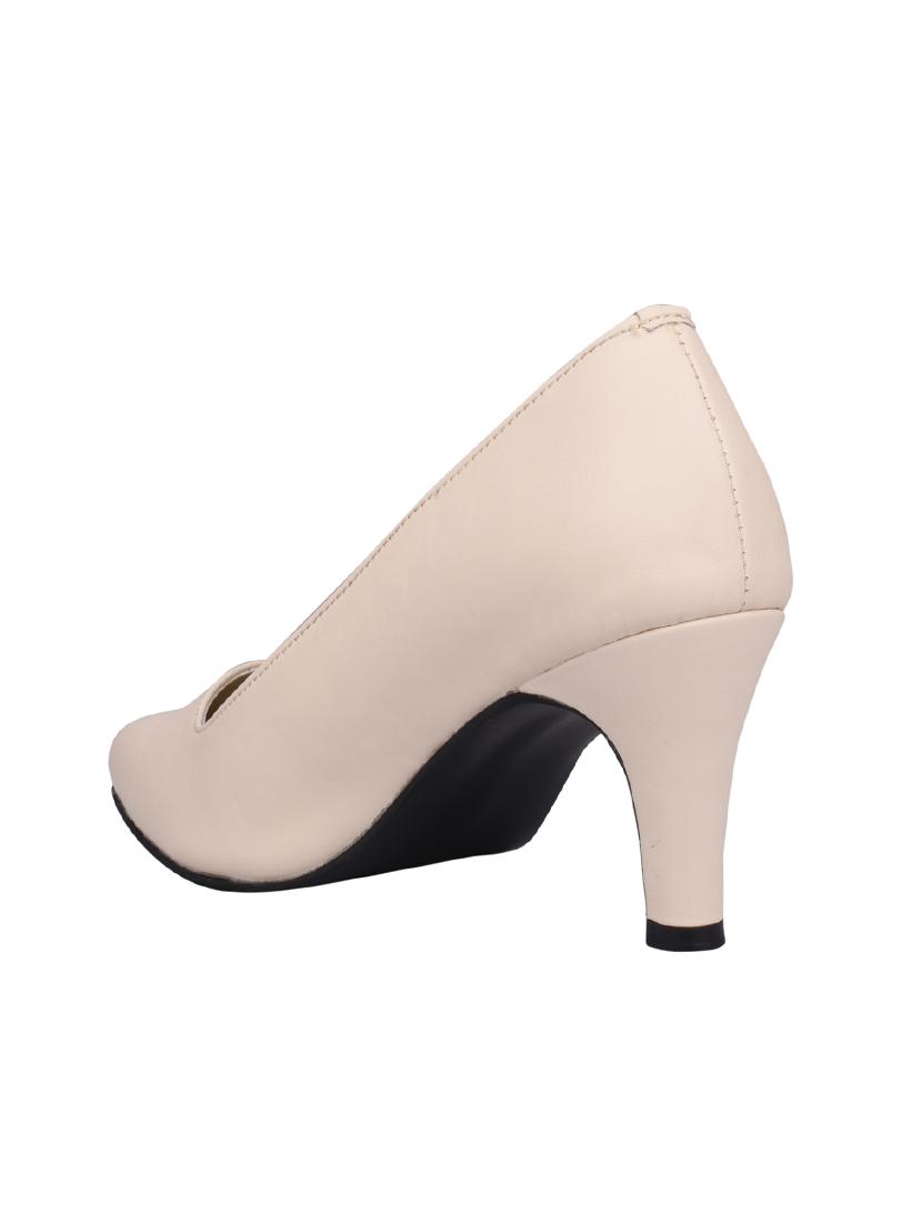 beige slip on pumps - 15473047 - Zoom Image - 3