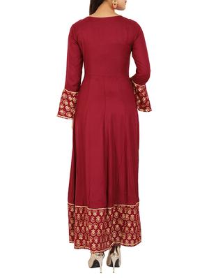 Embellishment printed kurta - 15473143 - Standard Image - 3