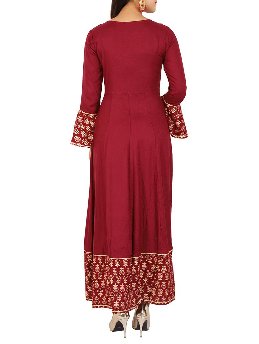Embellishment printed kurta - 15473143 - Zoom Image - 3