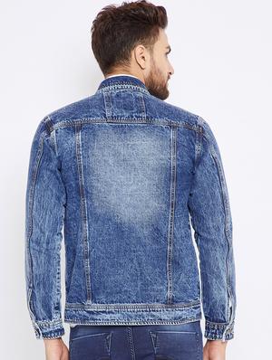 blue denim jacket - 15473230 - Standard Image - 3