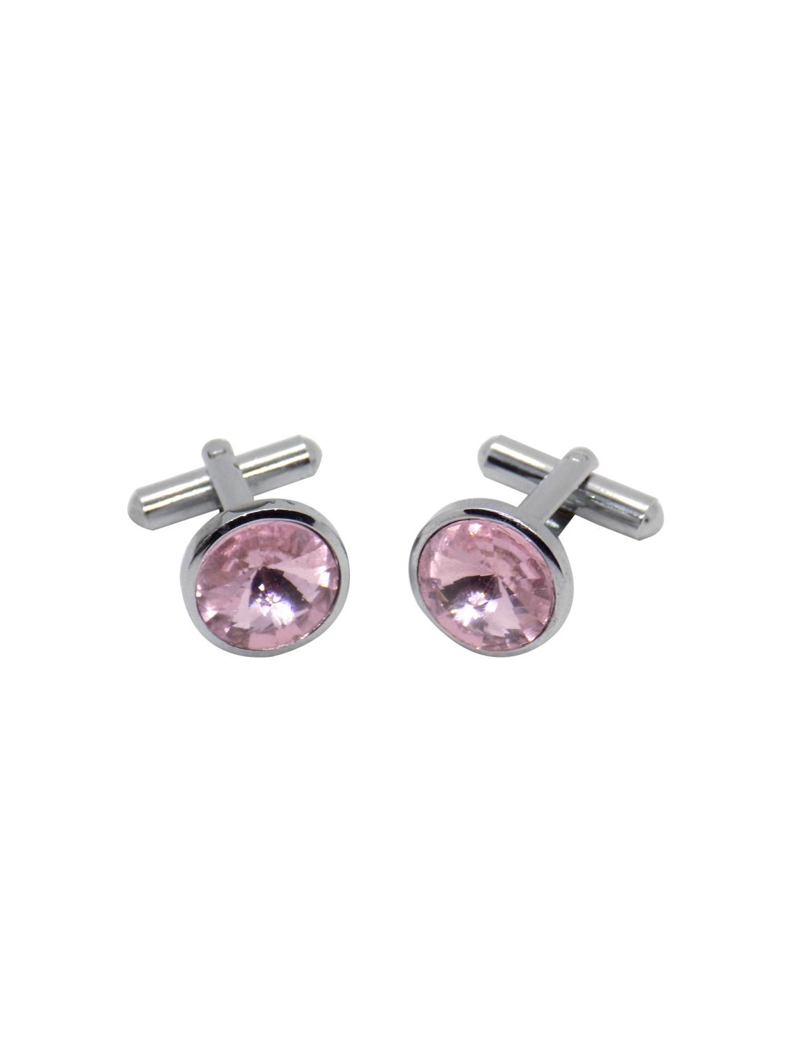 purple micro fiber tie with cufflinks & pocketsquare - 15473779 - Zoom Image - 3