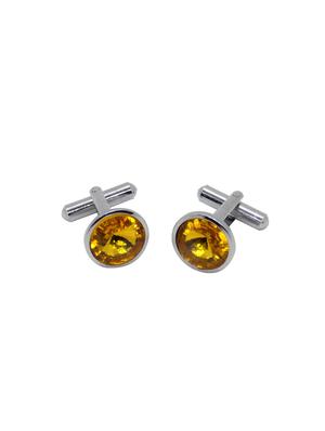 multicolor micro fiber tie with cufflink - 15473782 - Standard Image - 3