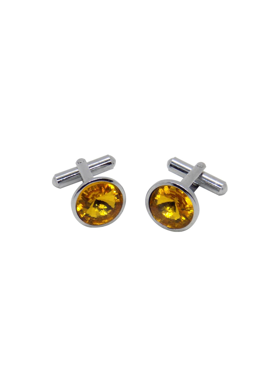 multicolor micro fiber tie with cufflink - 15473782 - Zoom Image - 3
