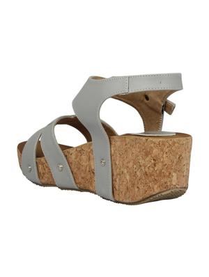 grey platforms wedges - 15477258 - Standard Image - 3