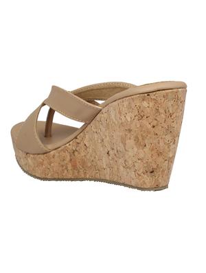 beige platforms wedges - 15477265 - Standard Image - 3