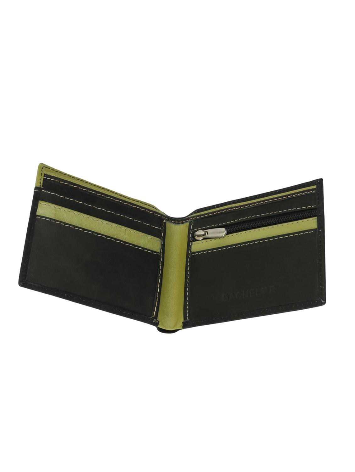 blackgreen leather wallet - 15477368 - Zoom Image - 3
