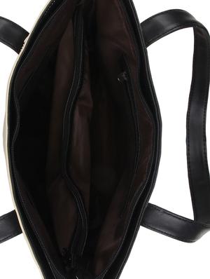 multi colored leatherette (pu) regular handbag - 15477481 - Standard Image - 3